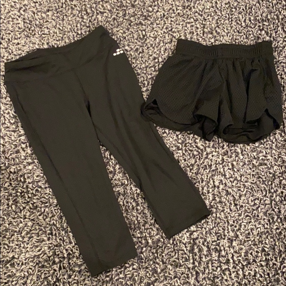 BCG Capri and Shorts Set Size XS 6/6X